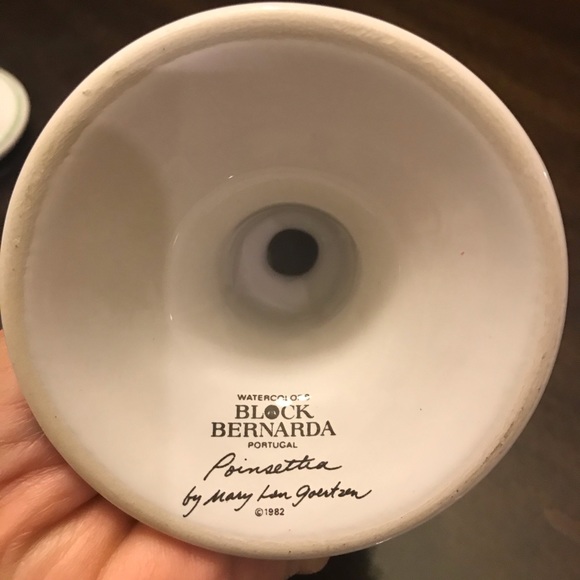 Block Bernarda candlesticks and 4 napkin rings - Picture 6 of 8